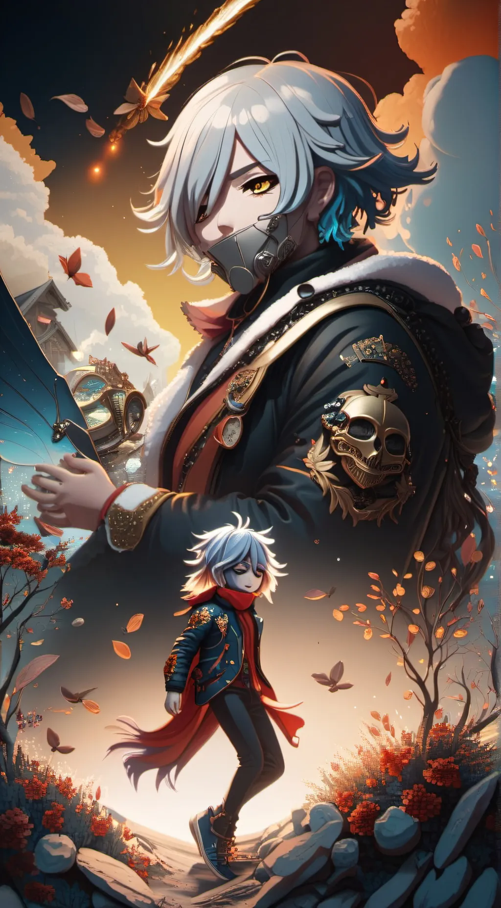 ai character: Luke  background