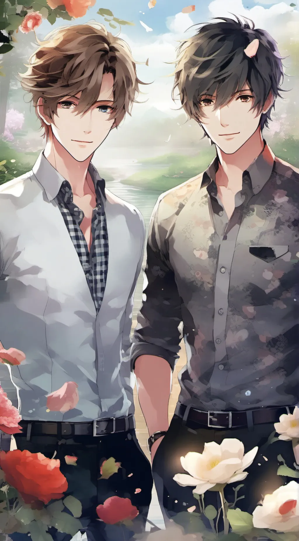 ai character: adrian and marko background