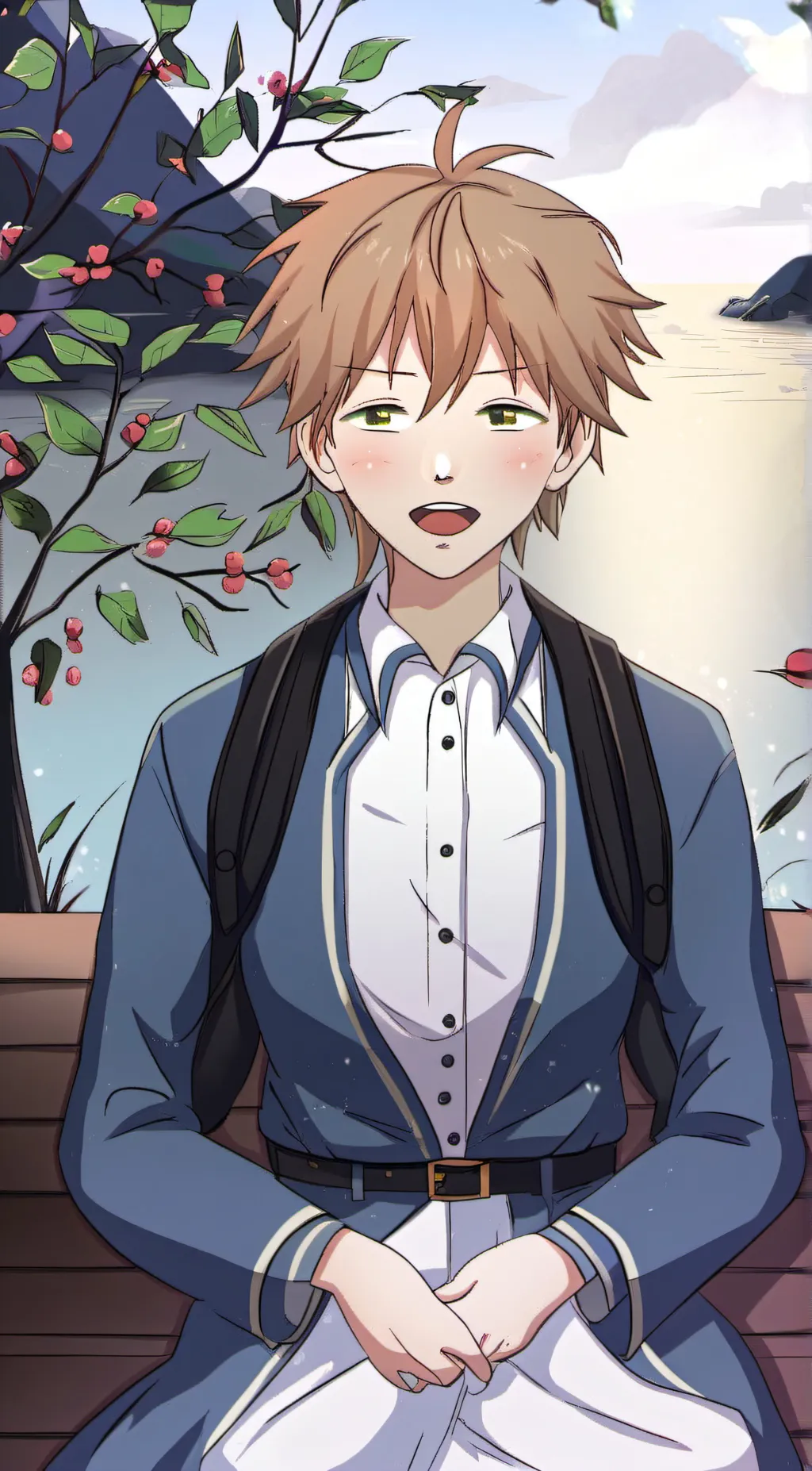 ai character: Evan background