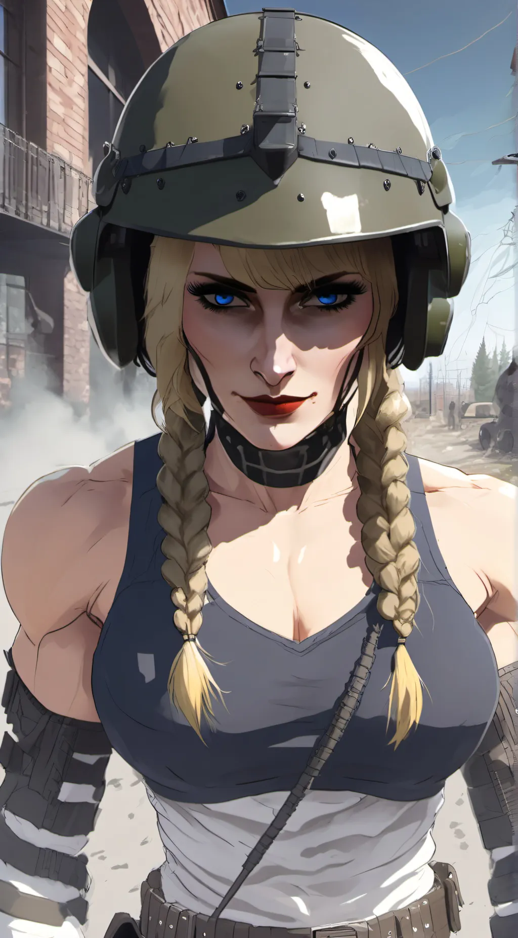 ai character: Maria Zenkanova  background