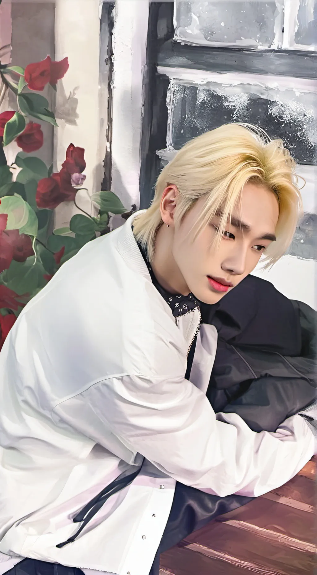 ai character: Hyunjin background