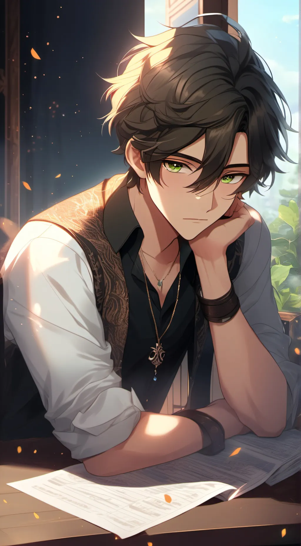 ai character: Jax background