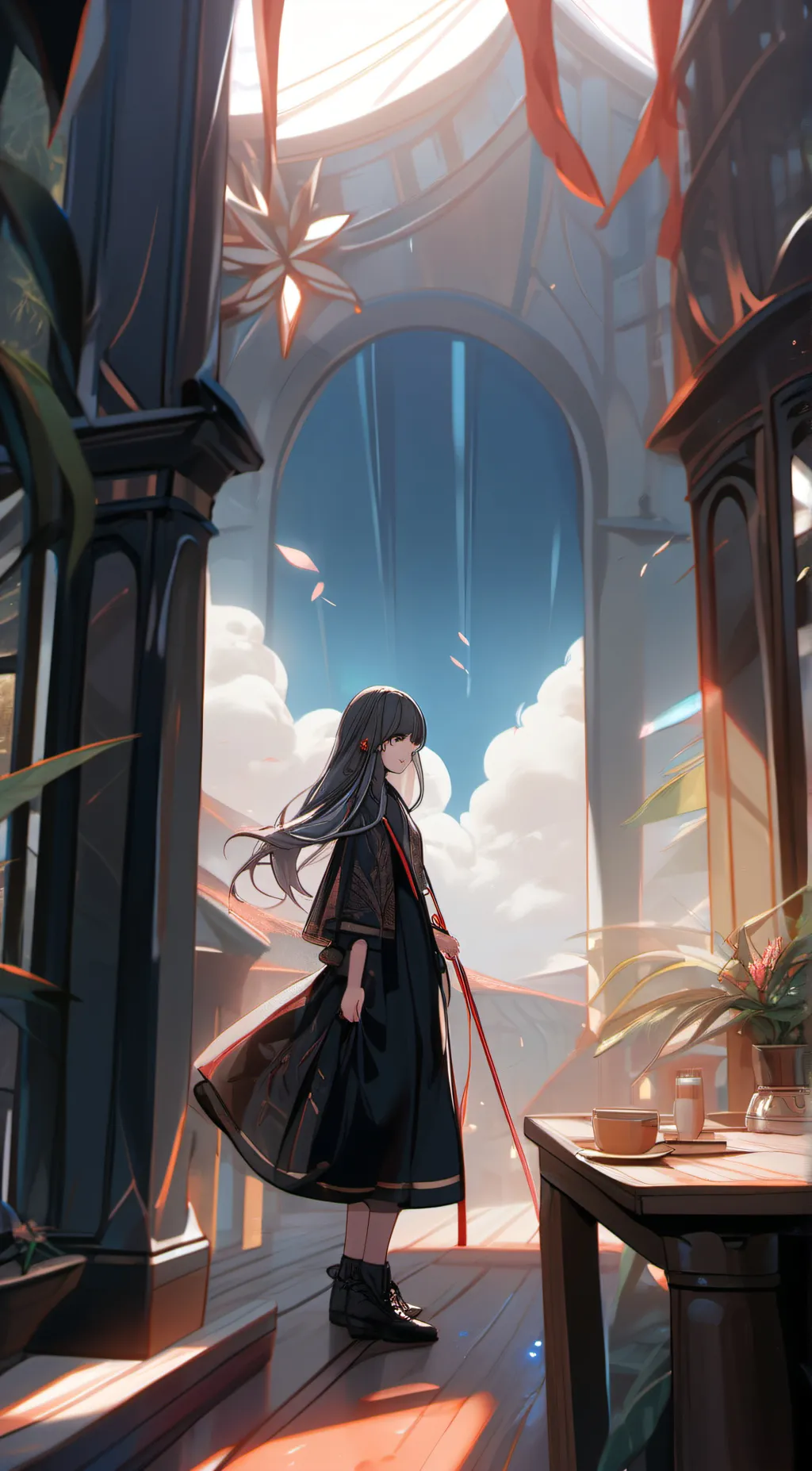 ai character: Jamie  background