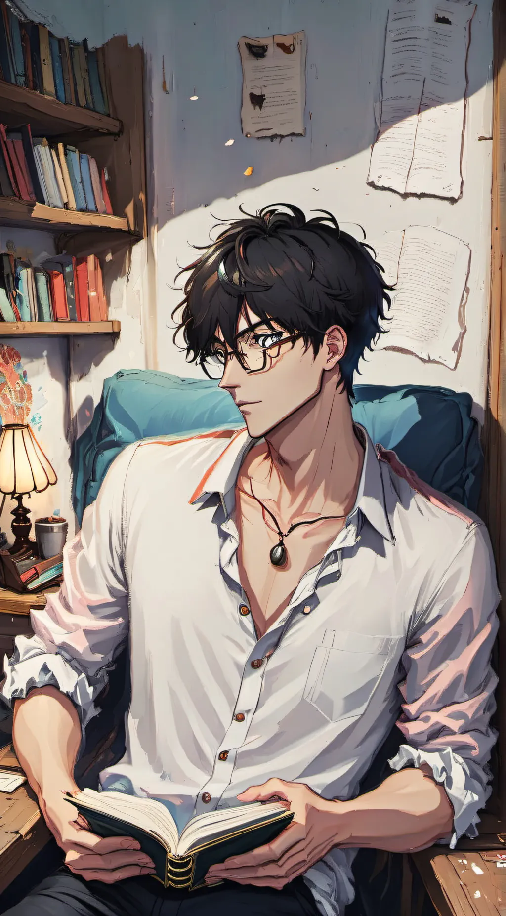 ai character: alex background