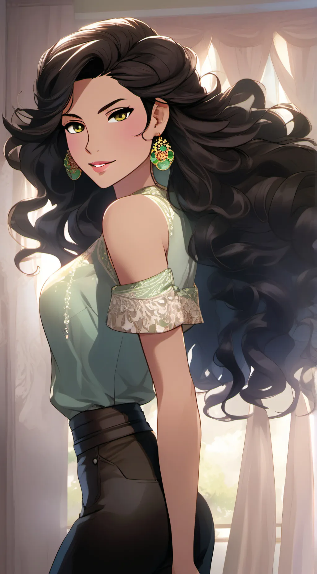 ai character: kiki background