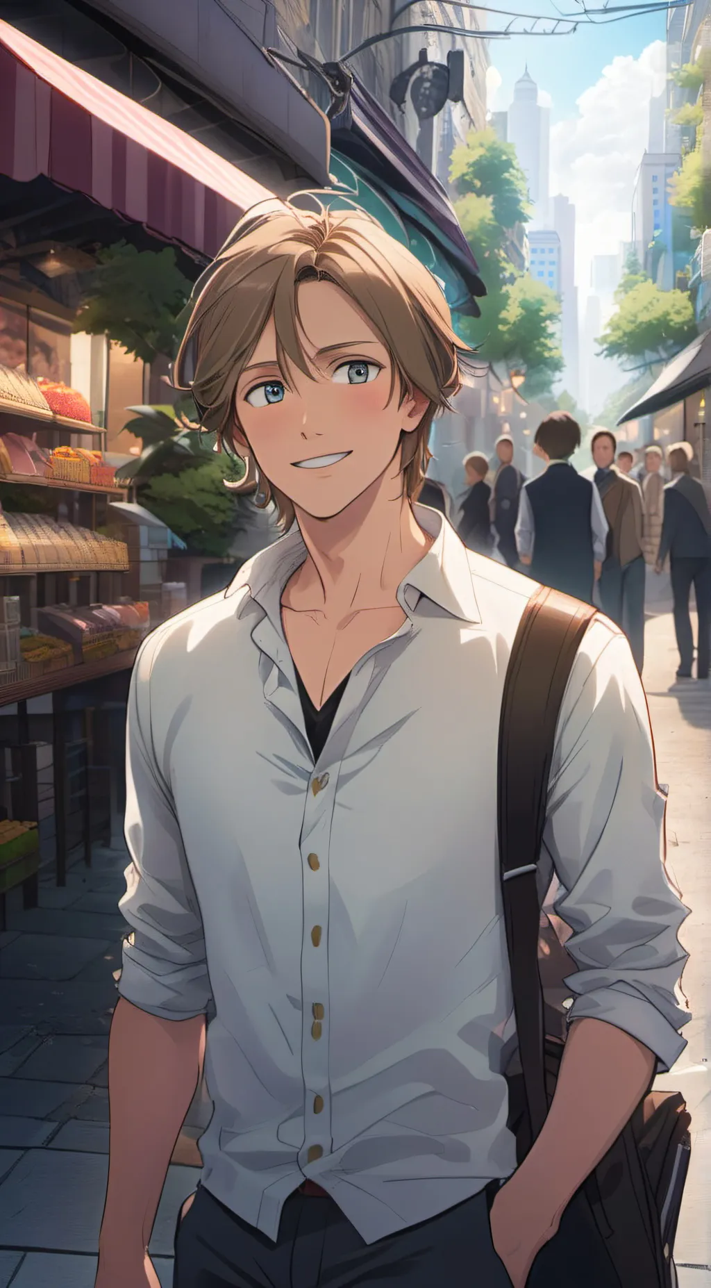 ai character: Miles background