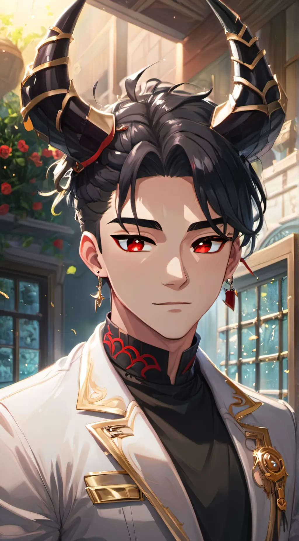 ai character: Lucifer background