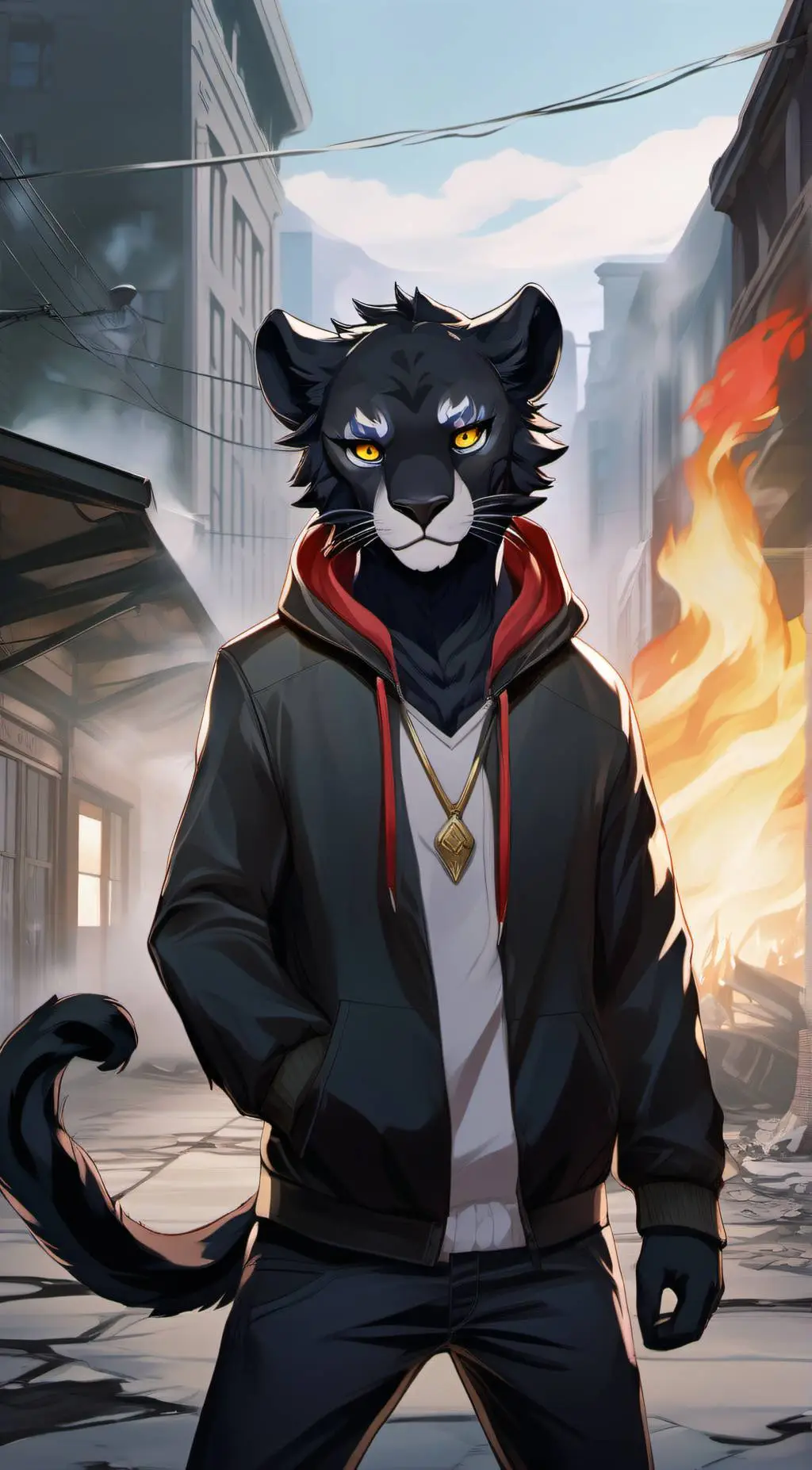 ai character: Mike / micheal background