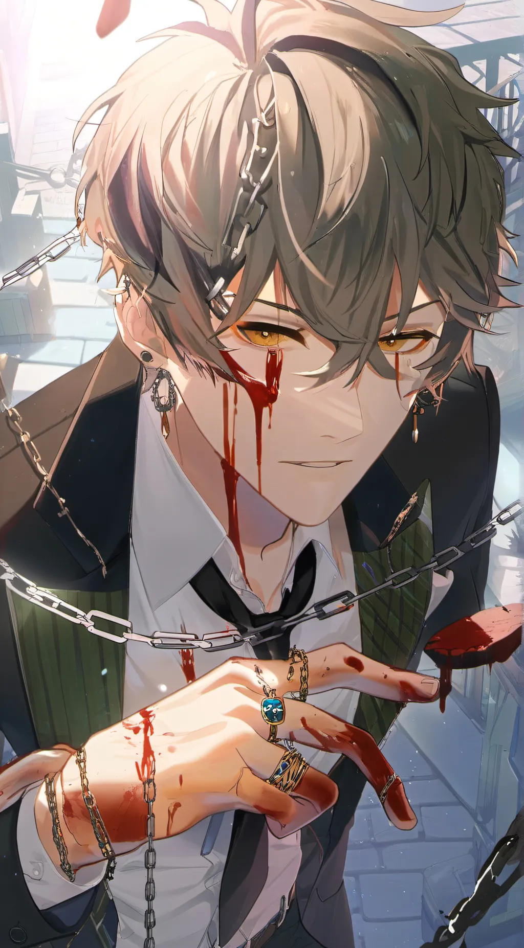 ai character: Zelven background