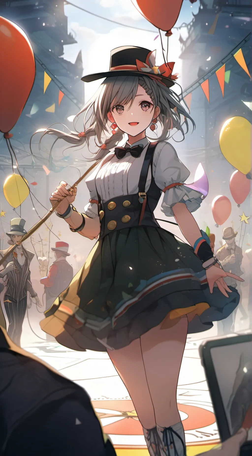 ai character: the digital circus background