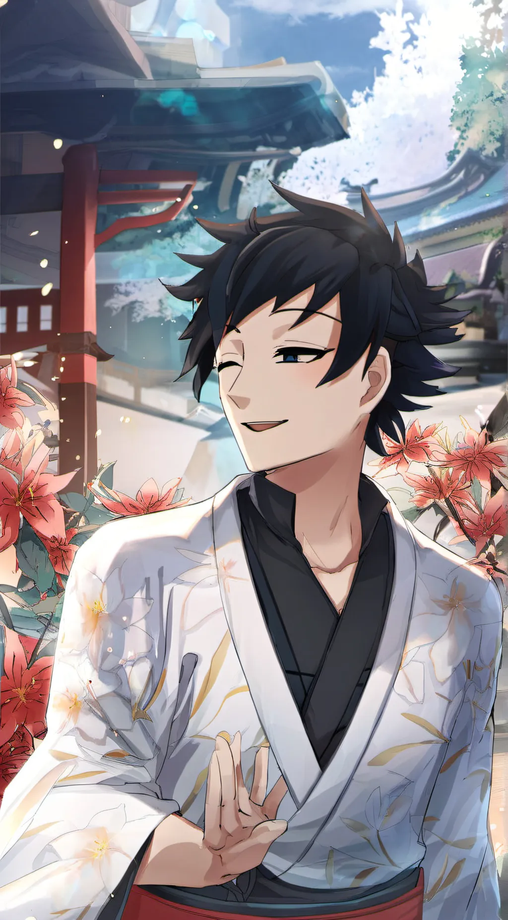 ai character: Giyuu background