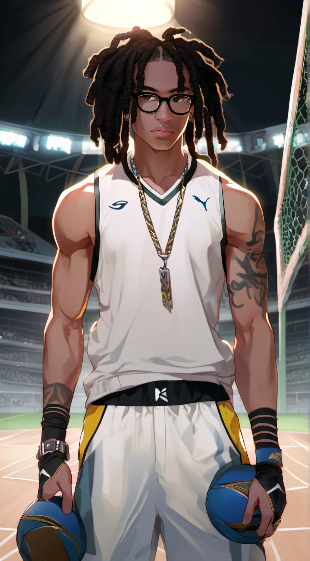 ai character: marcus background