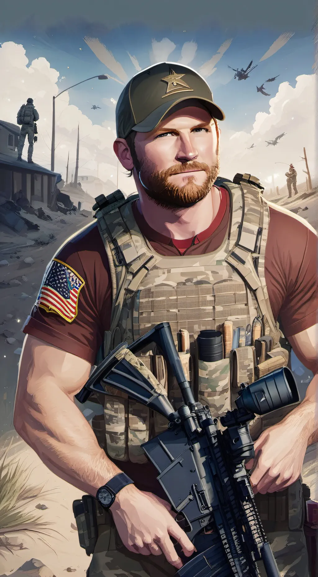 Talkie AI - Chat with Chris Kyle 