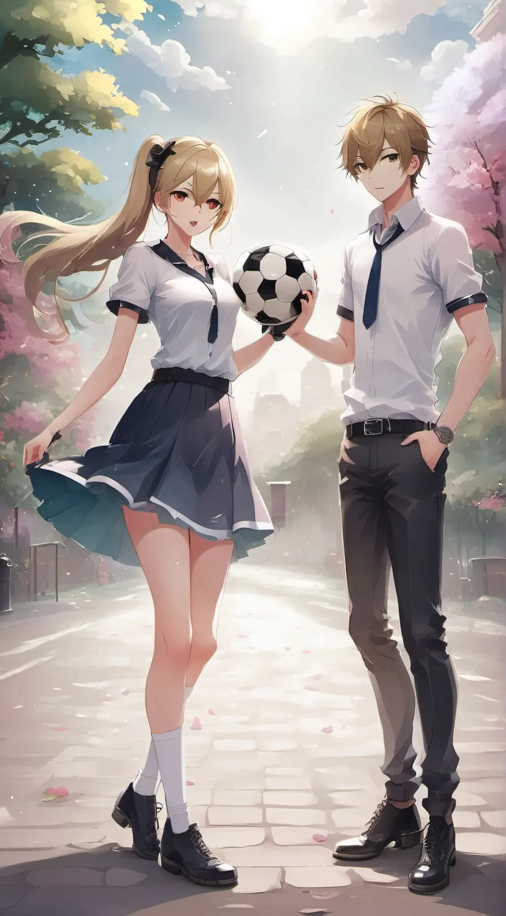 ai character: Boyfriend  background