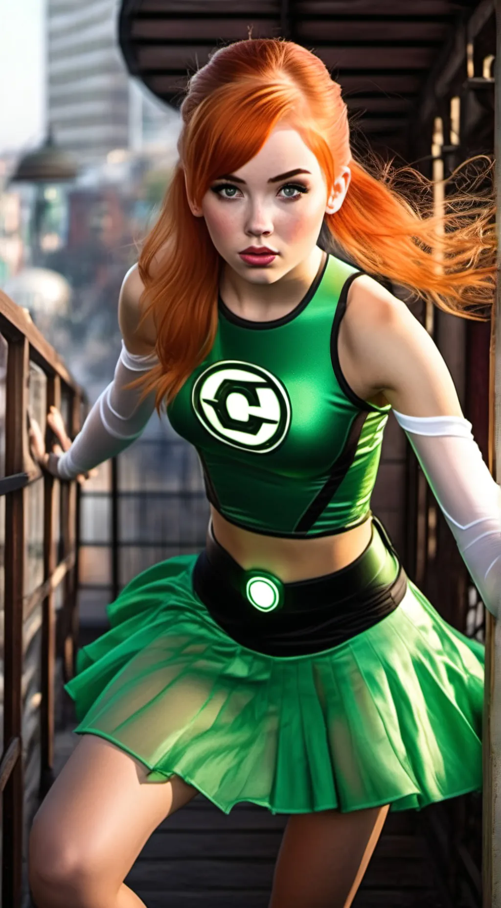 ai character: Olivia Wilder background