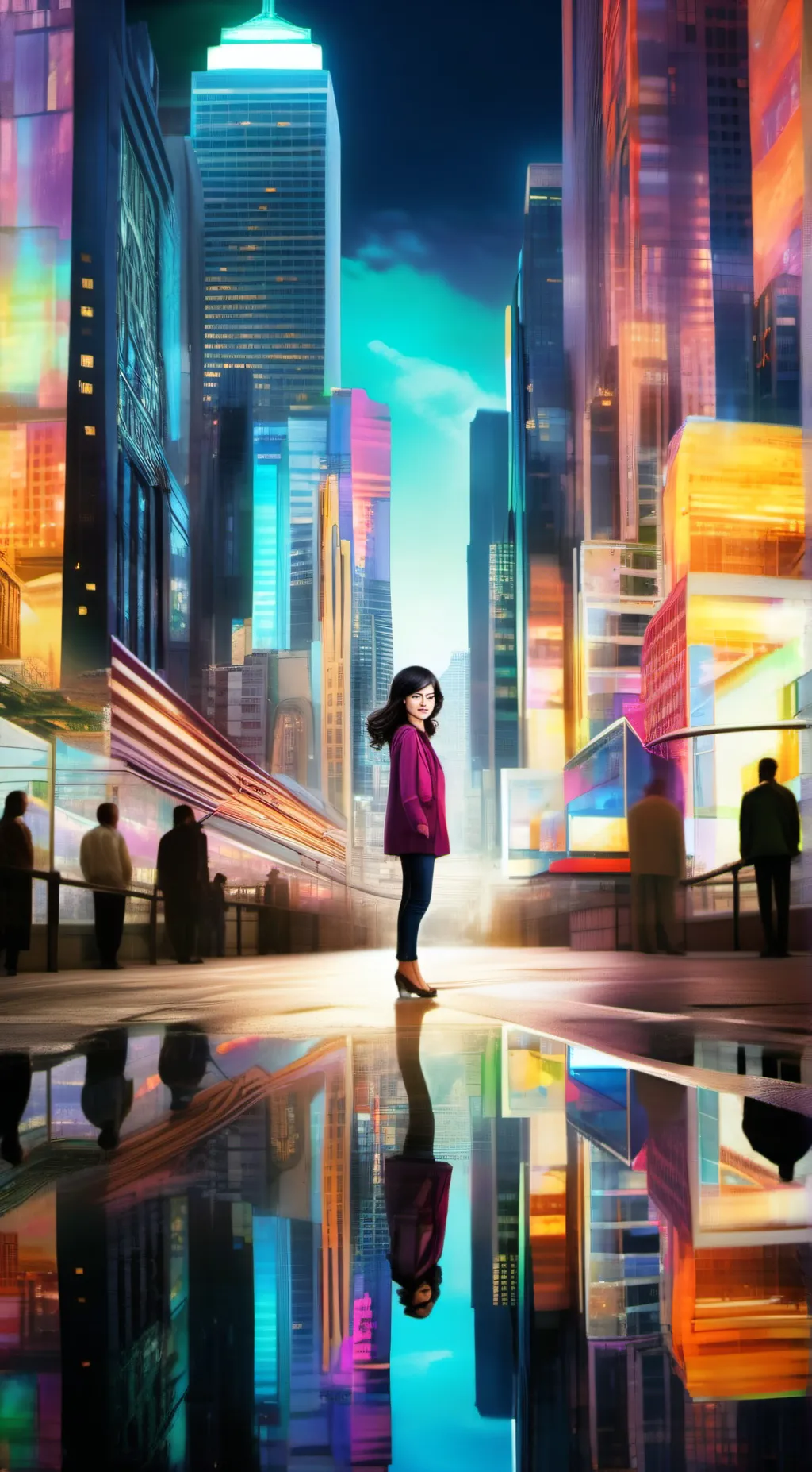 ai character: Avva background