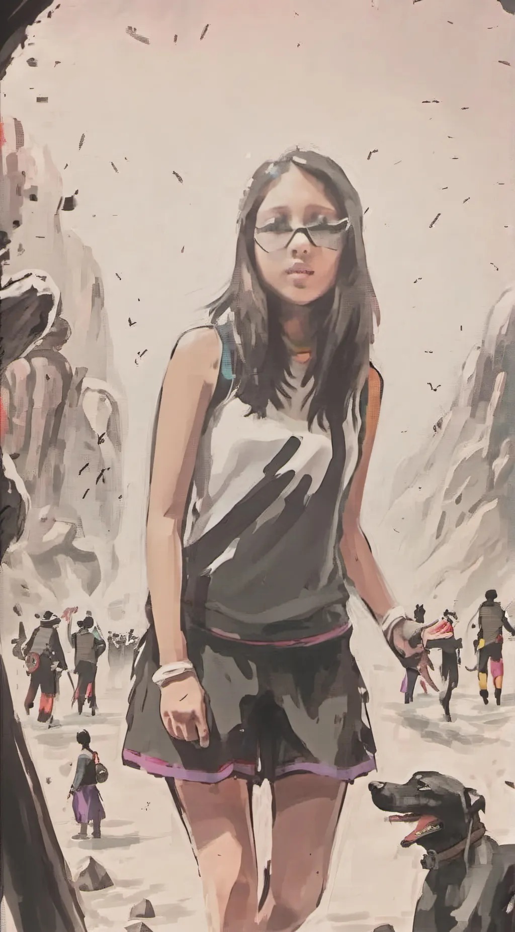 ai character: Hannah  background