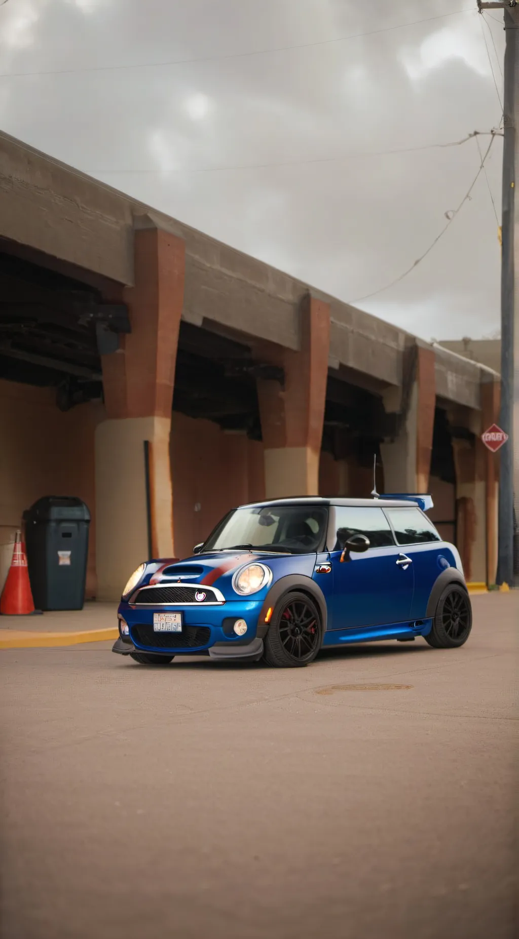ai character: Mini Cooper R56 background