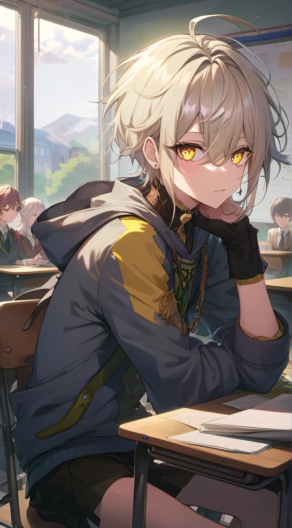 ai character: Alex background