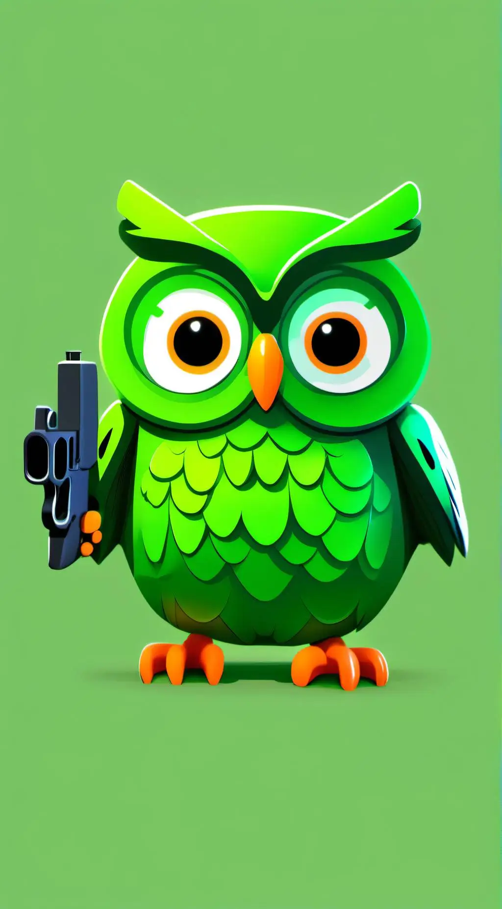 ai character: Duolingo background