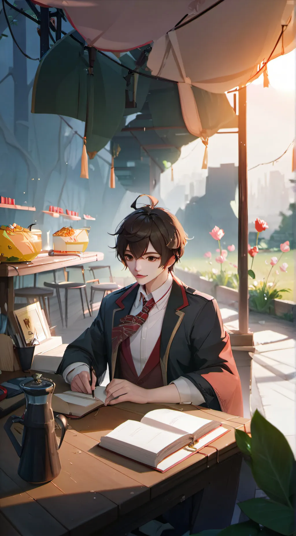 ai character: Harry background