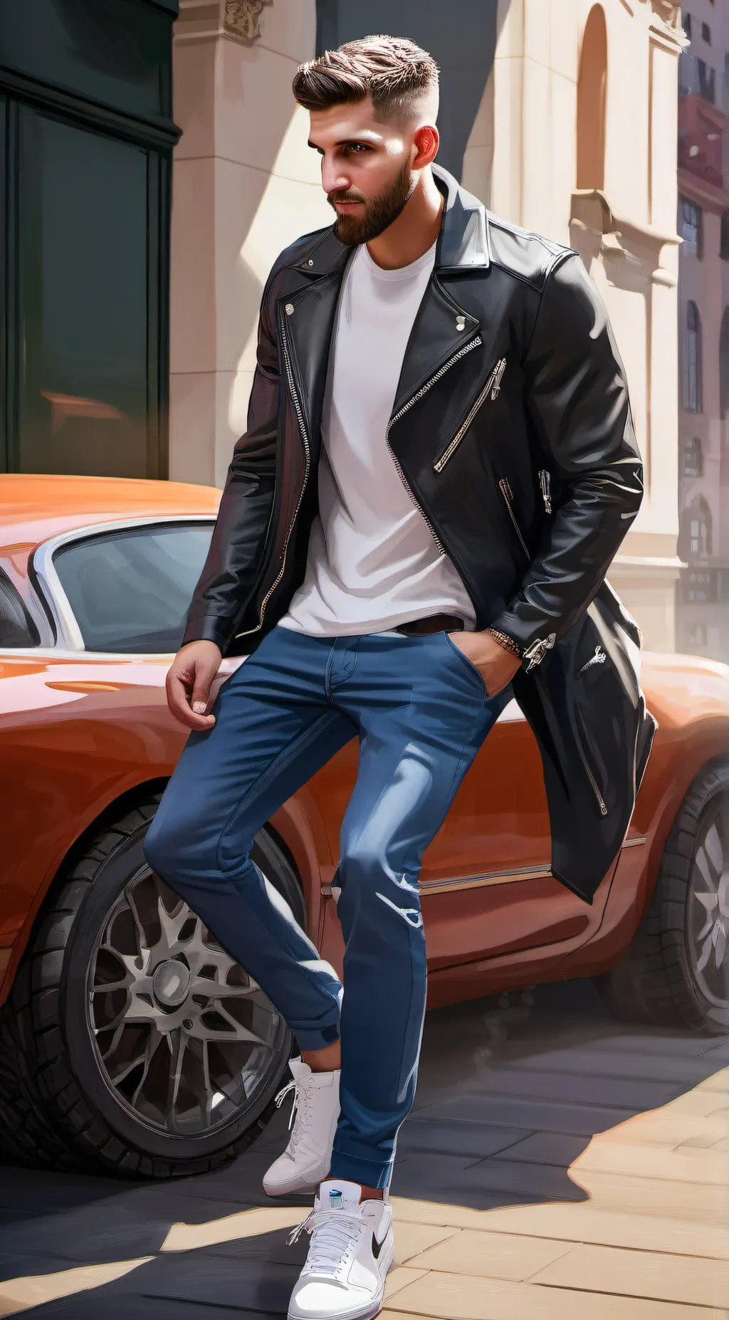 ai character: Kai background