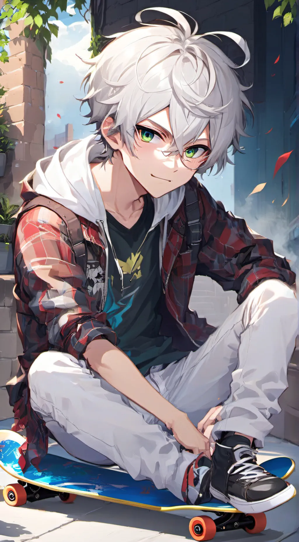 ai character: marcus background