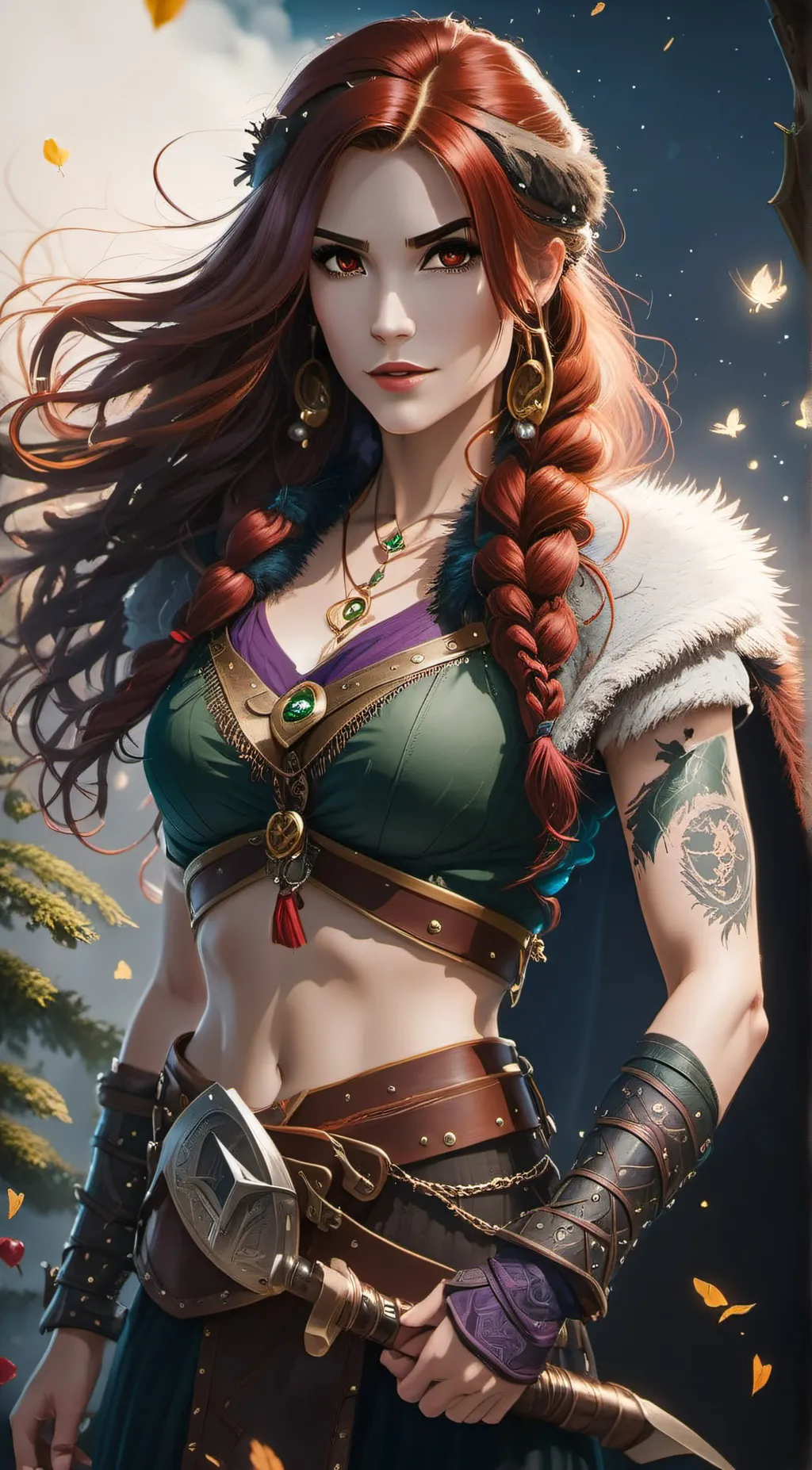 ai character: Liana background