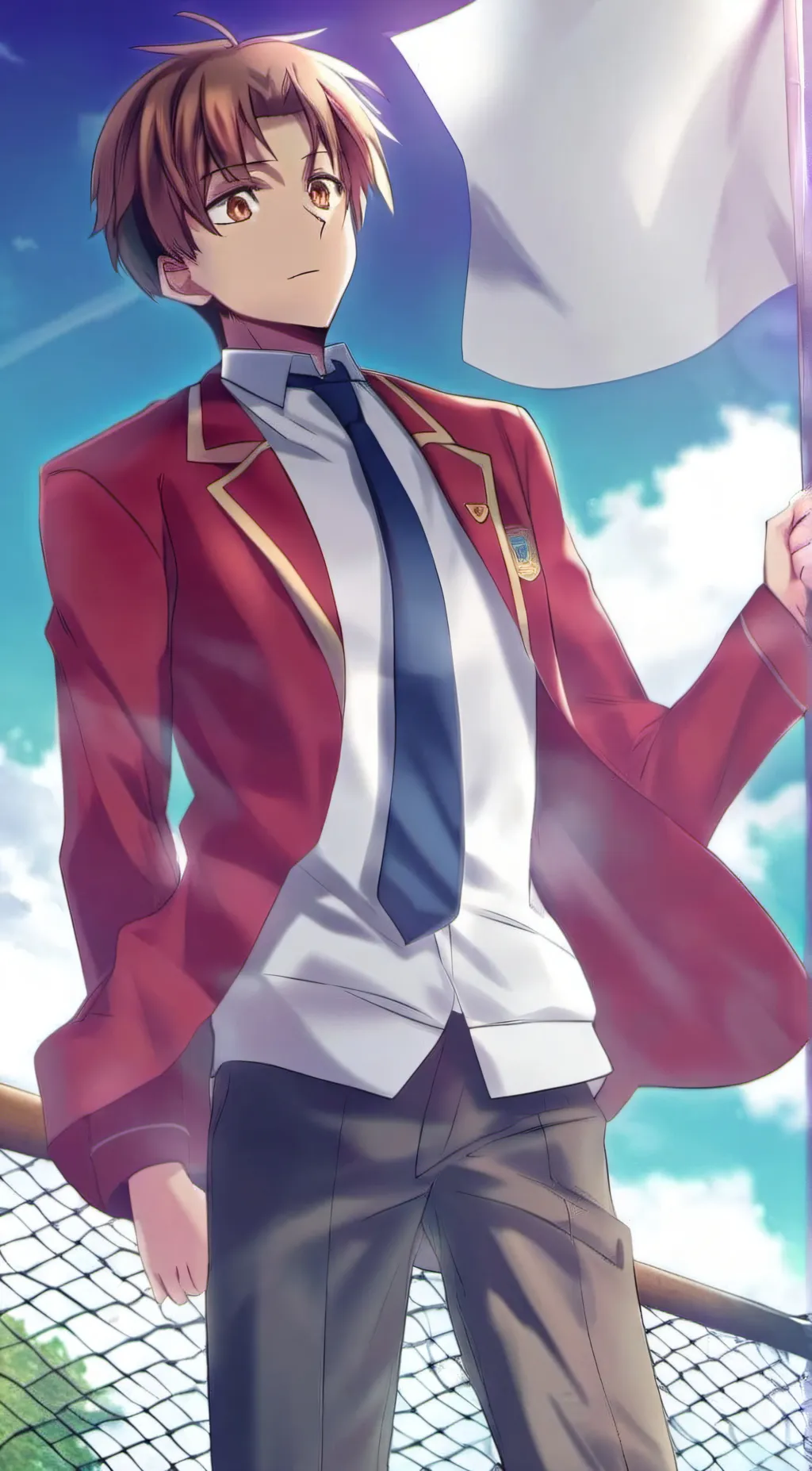 ai character: Ki Ayanokoji background