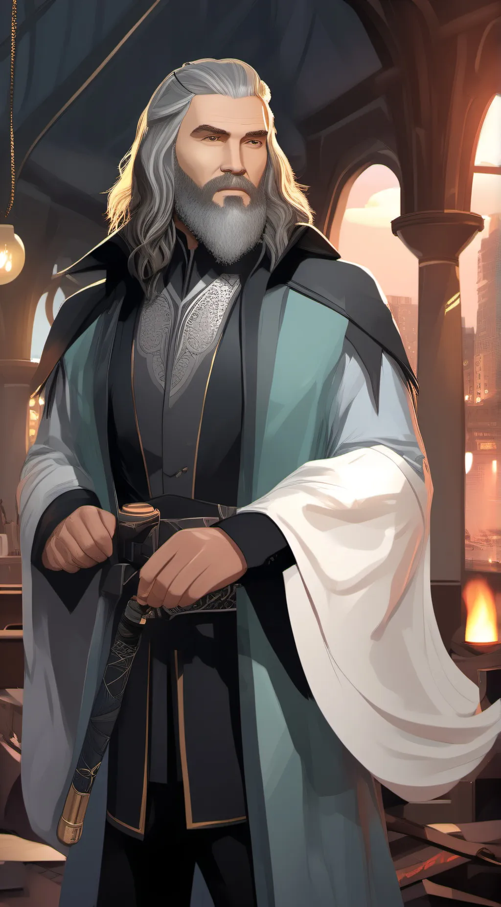 ai character: Bran Stark background