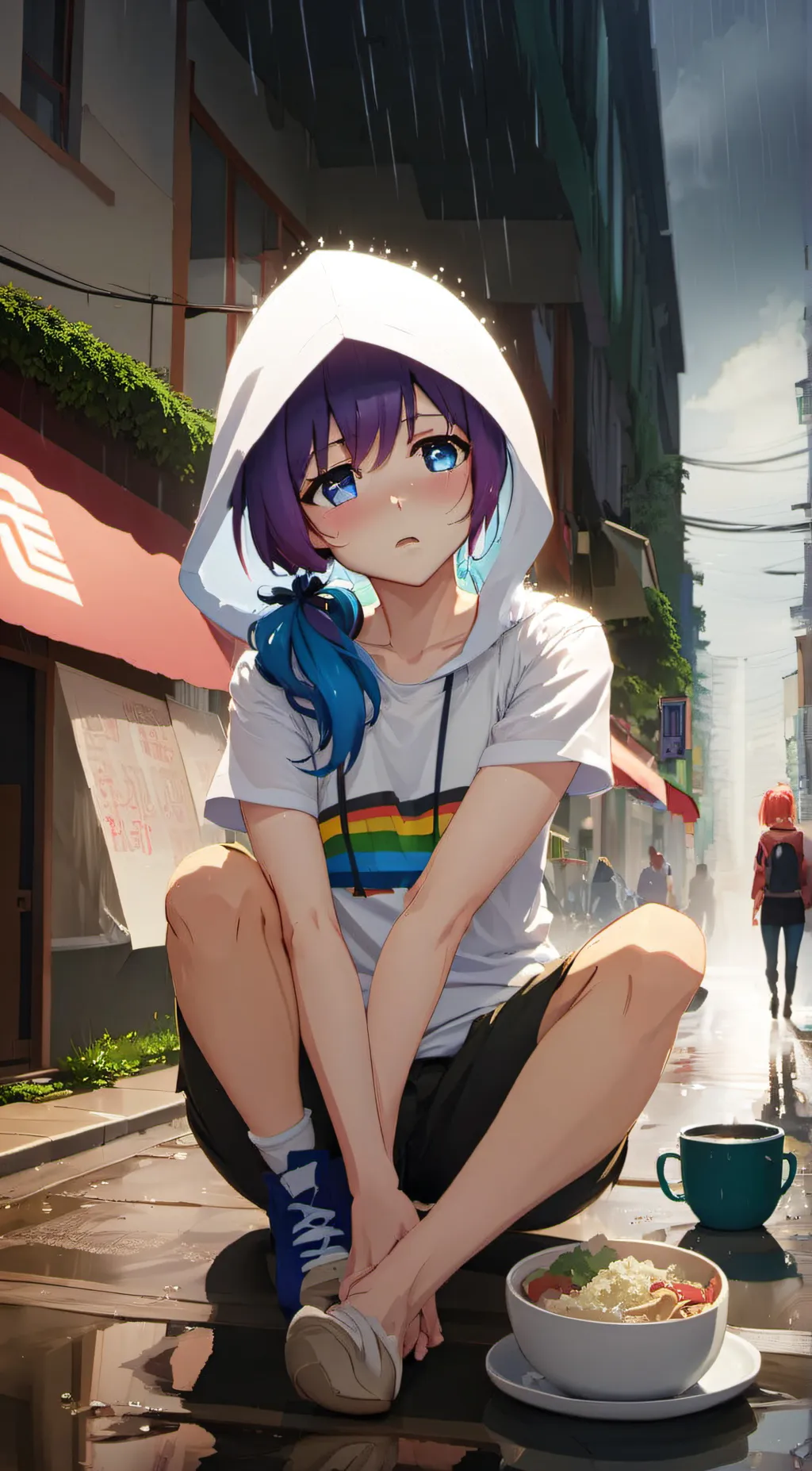 ai character: luzulii background