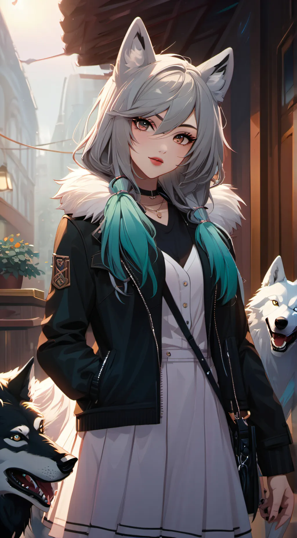 ai character: Roxy background