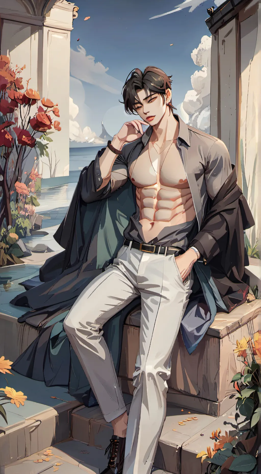 ai character: Jake  background