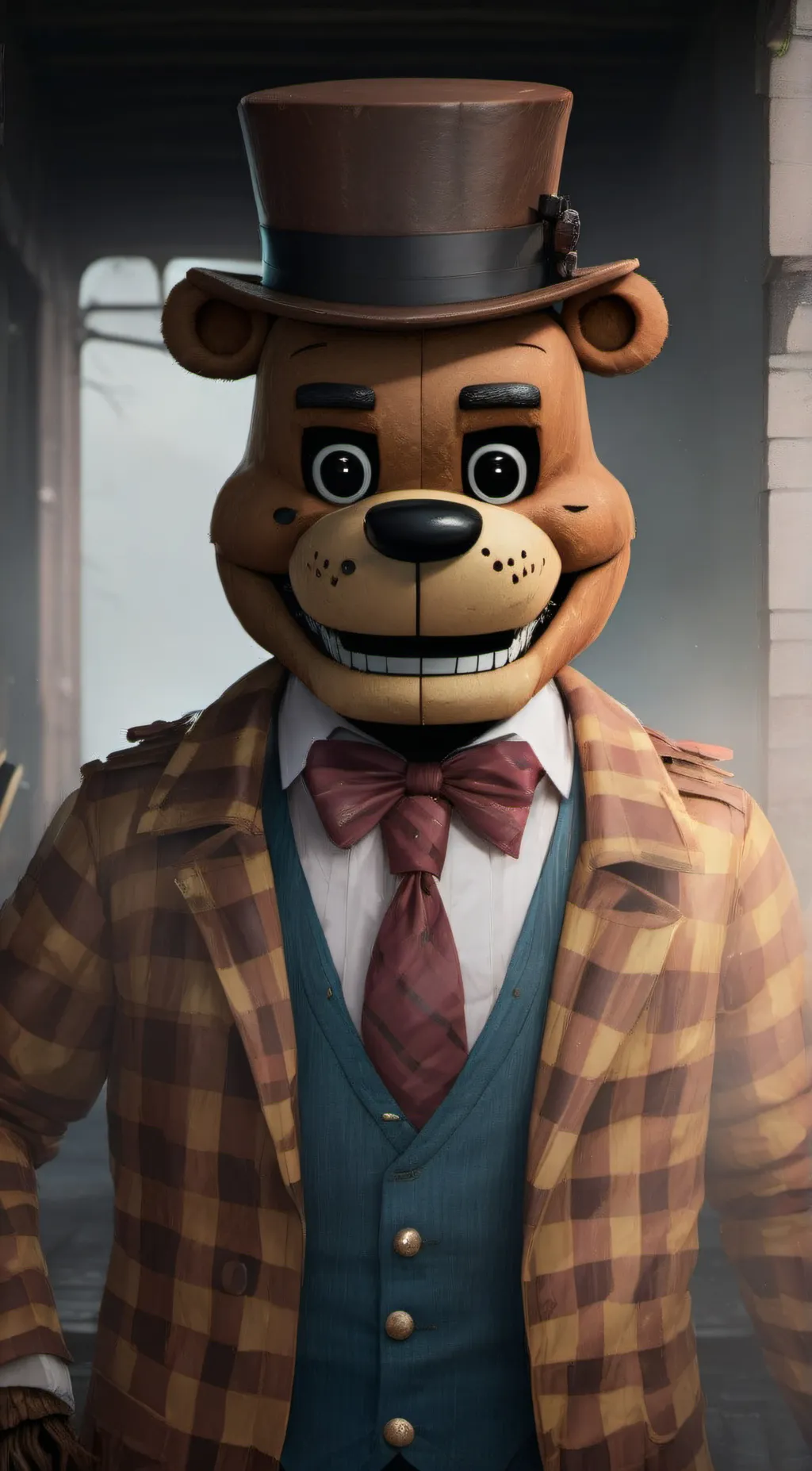 ai character: Freddy background