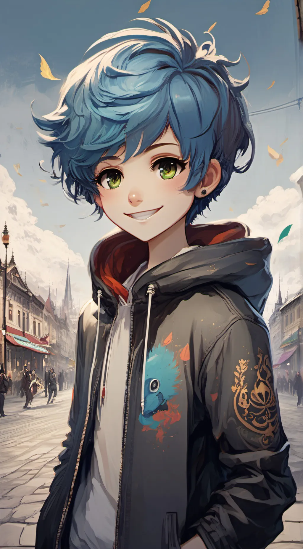 ai character: Jack (Holiday) background