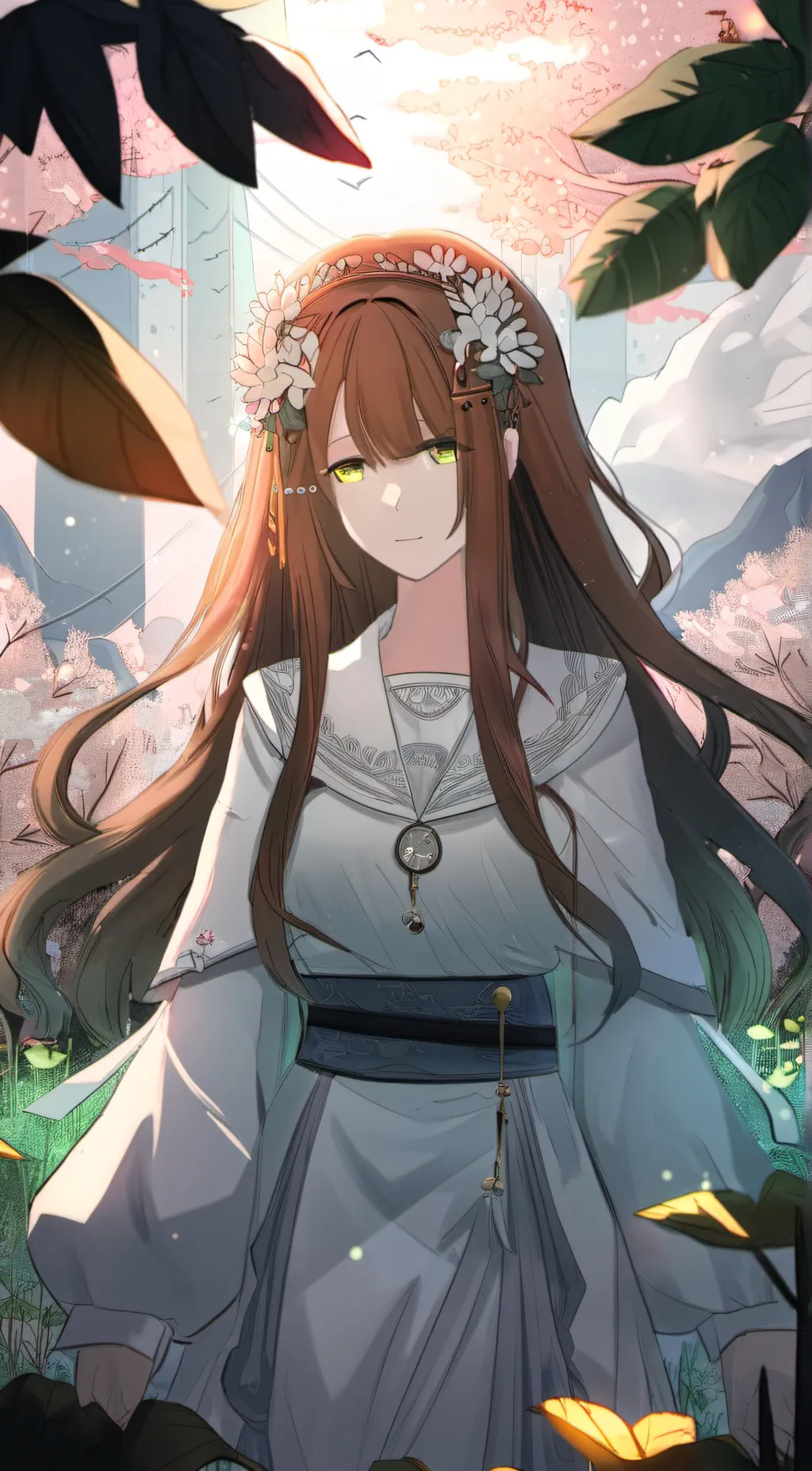 ai character: demon Maddy  background