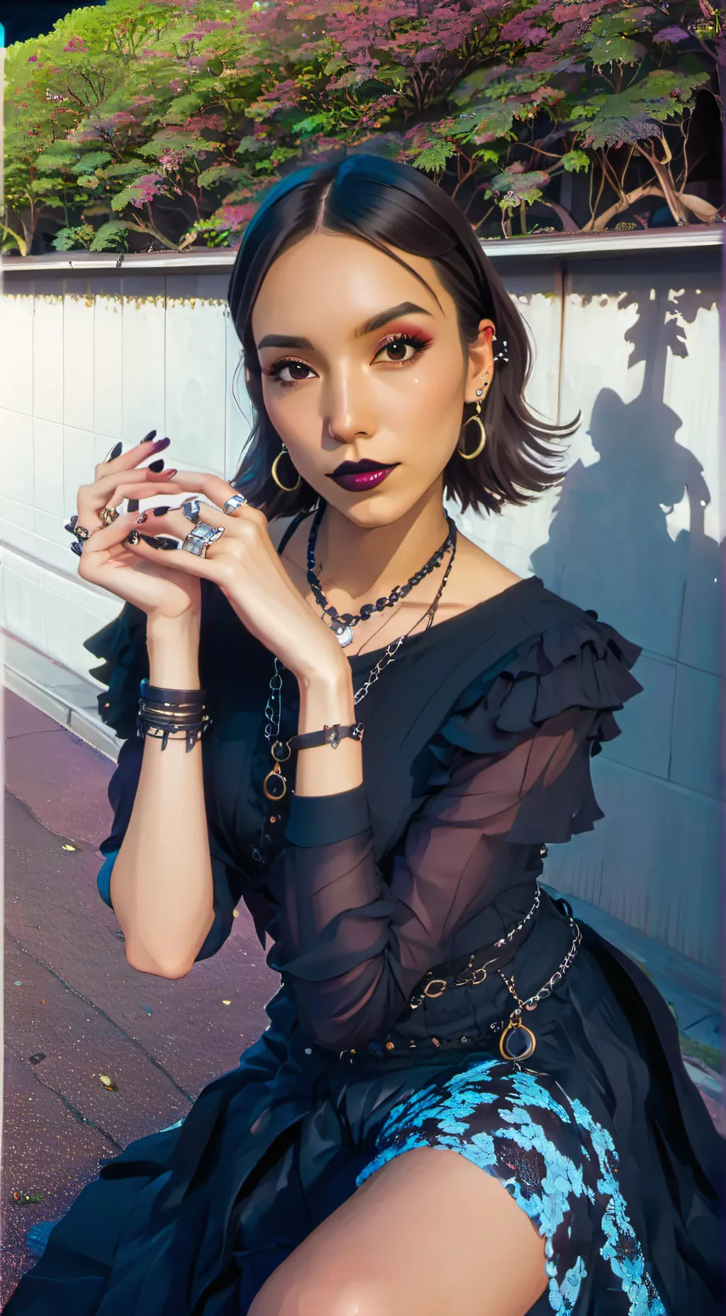 ai character: Amelia background