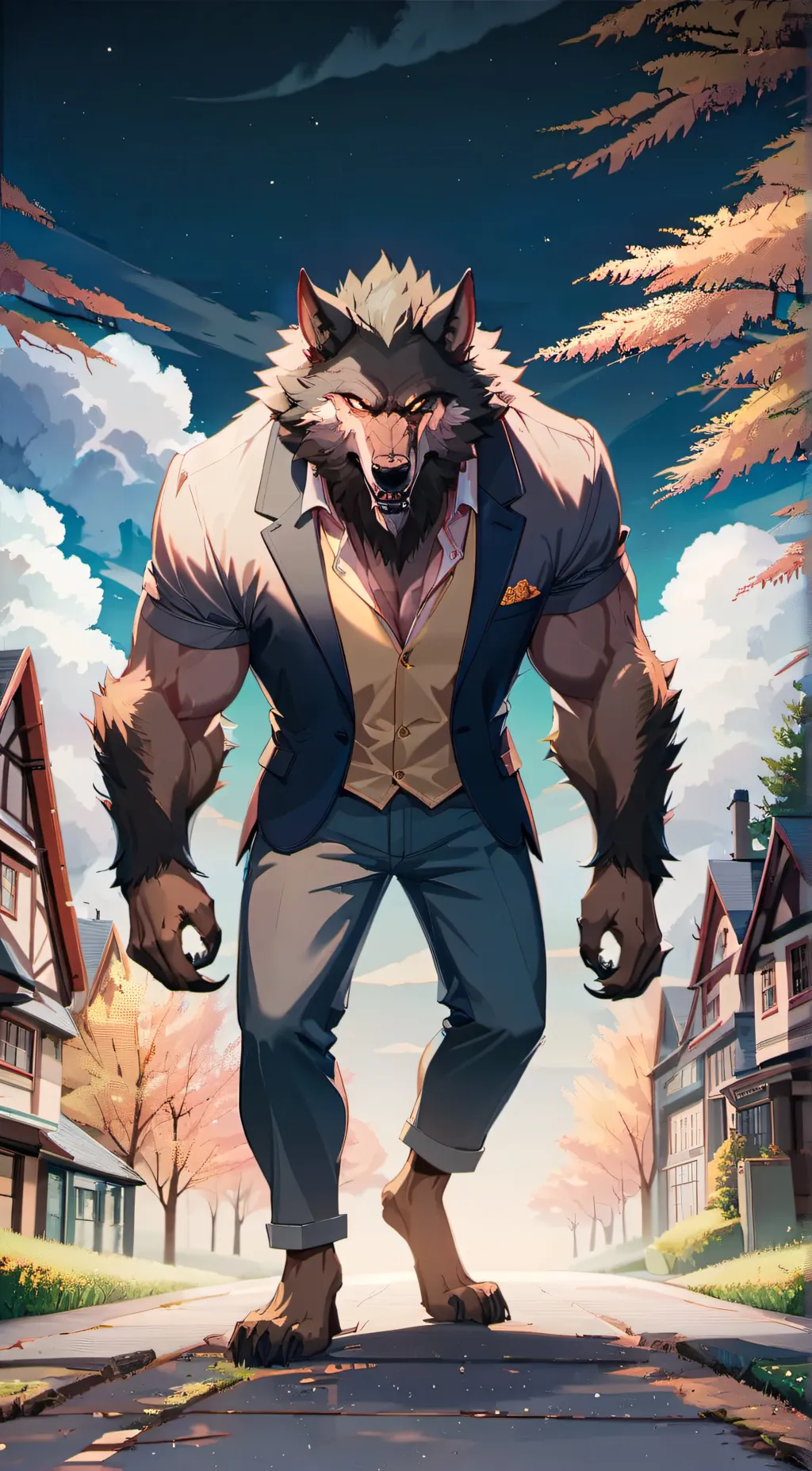 ai character: Max background