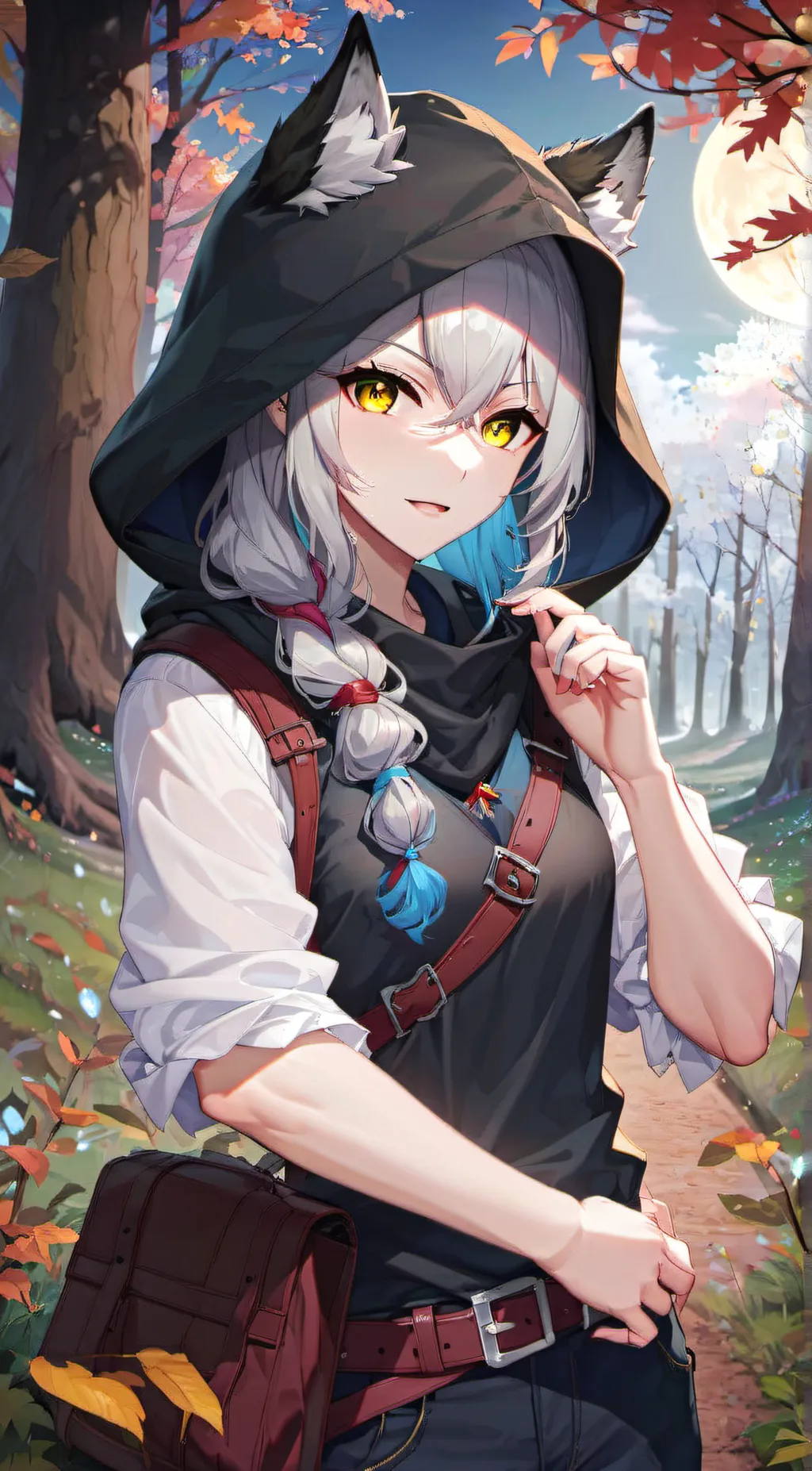 ai character: Roxi background