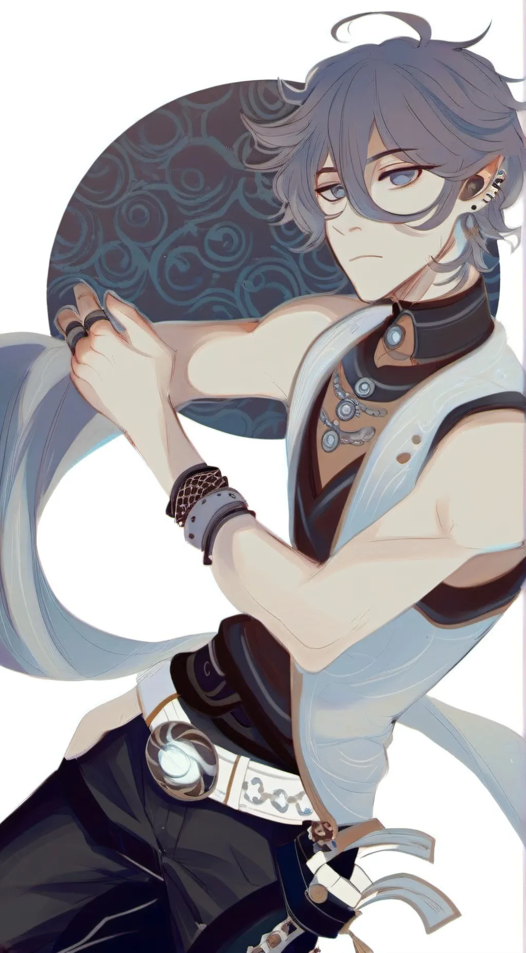 ai character: Max background