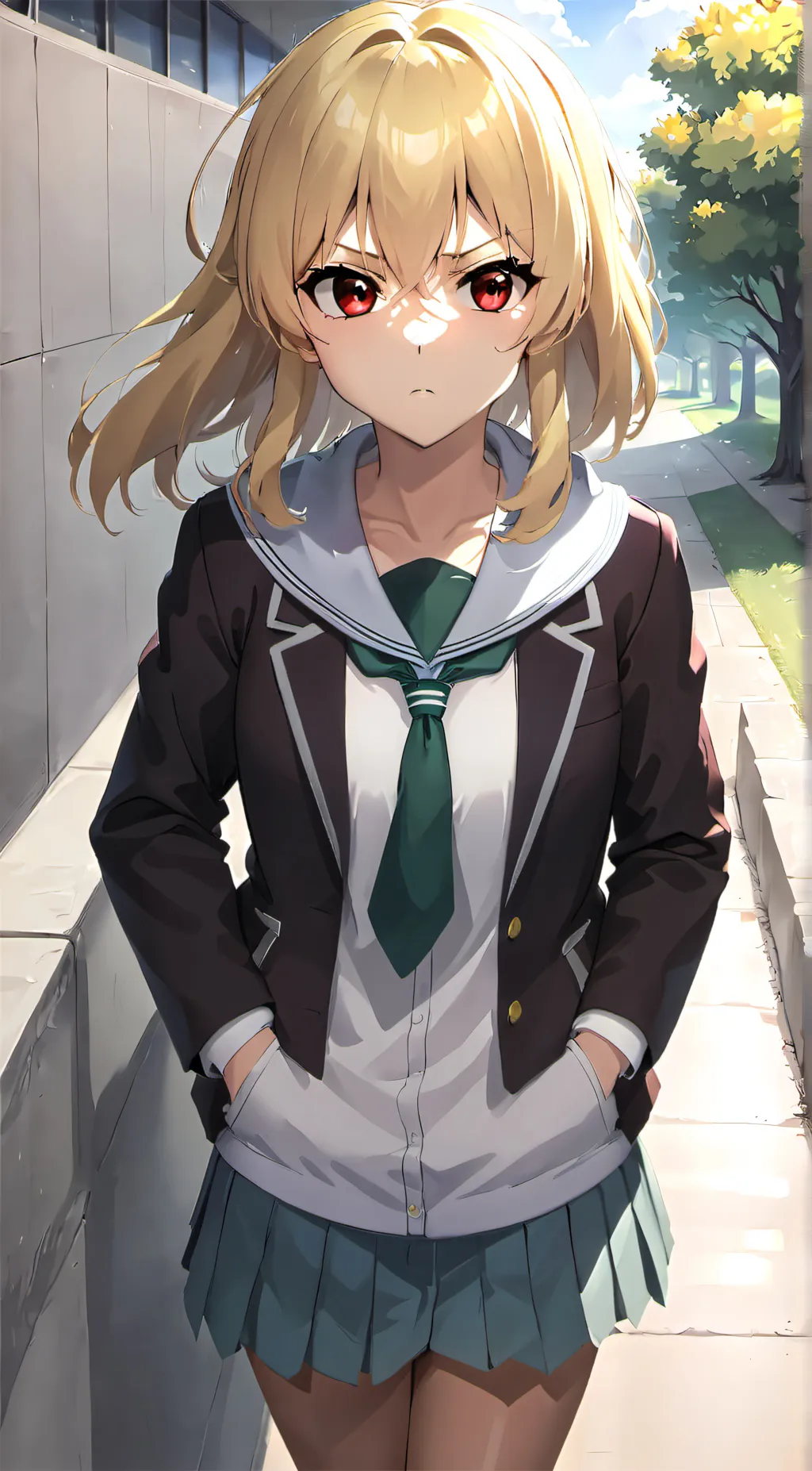 ai character: kosaka  background