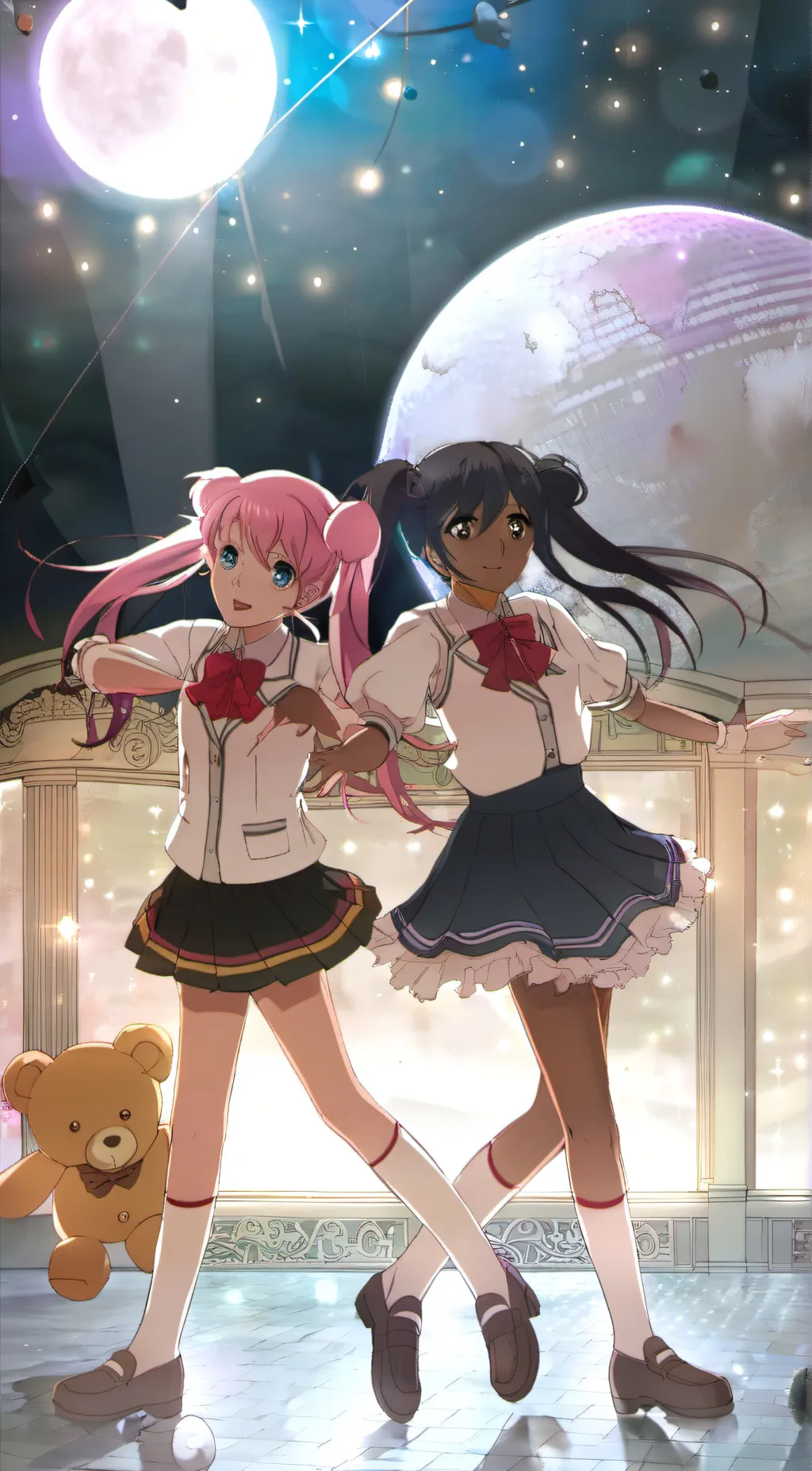 ai character: my friend  background