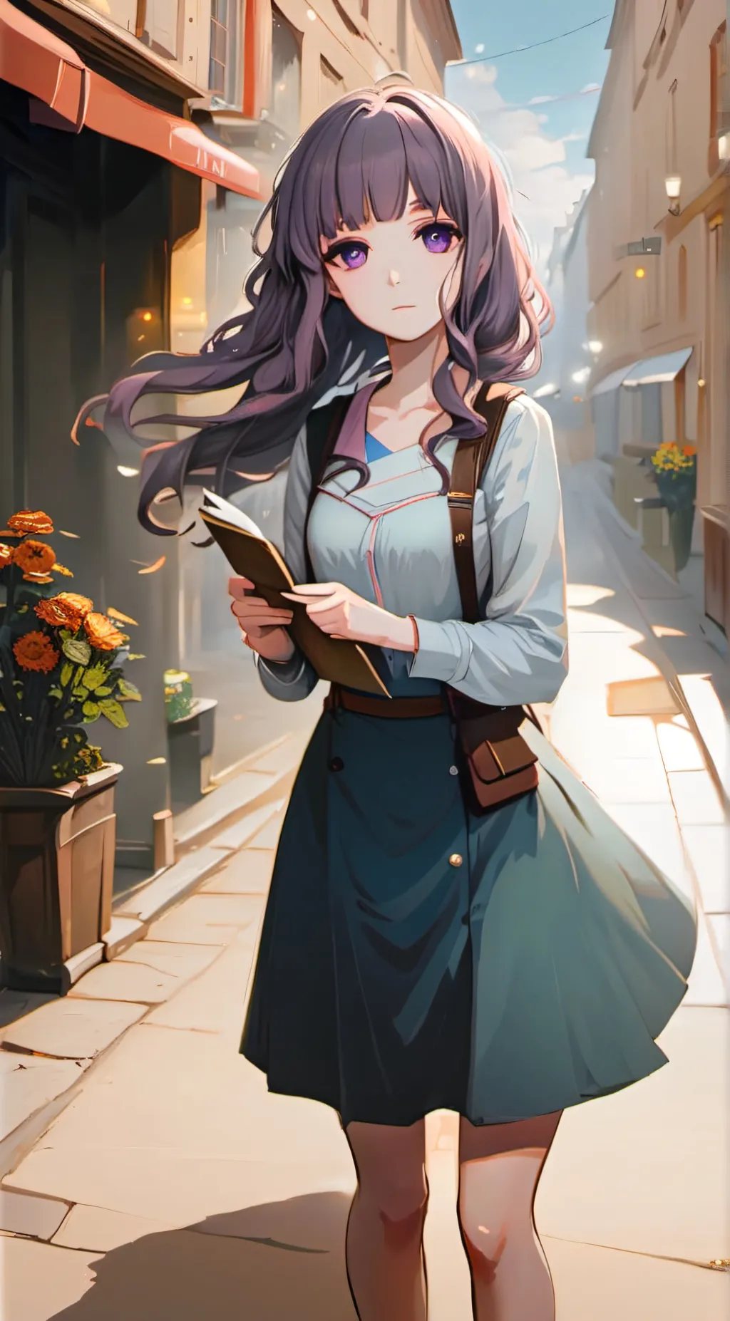 ai character: Érica background