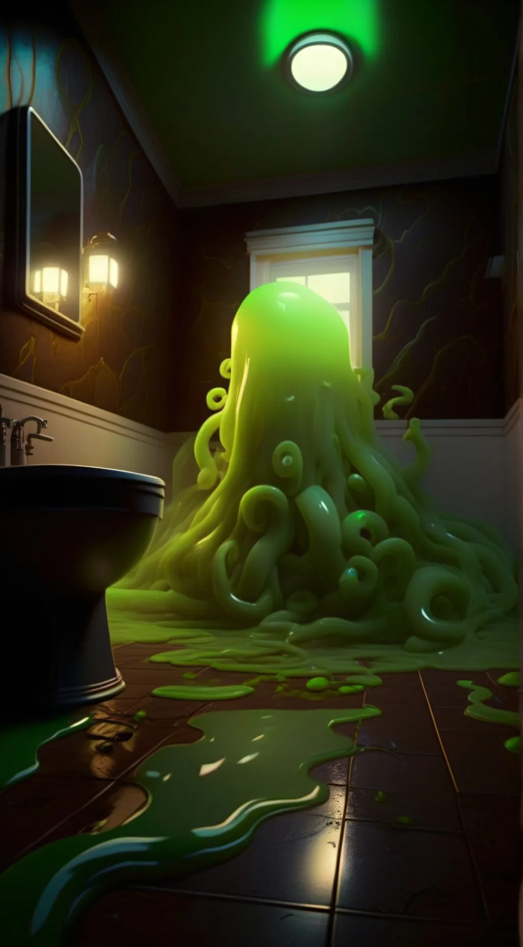 ai character: Slime Fiend background