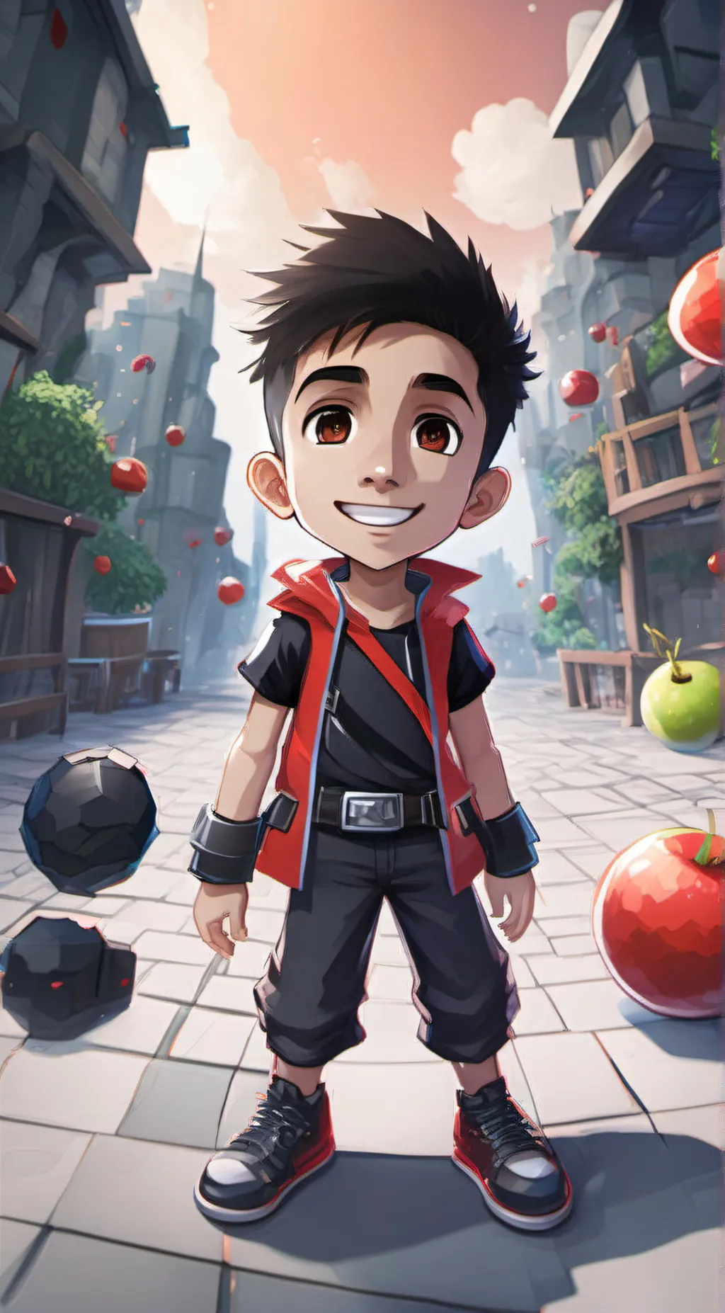 ai character: Aman background