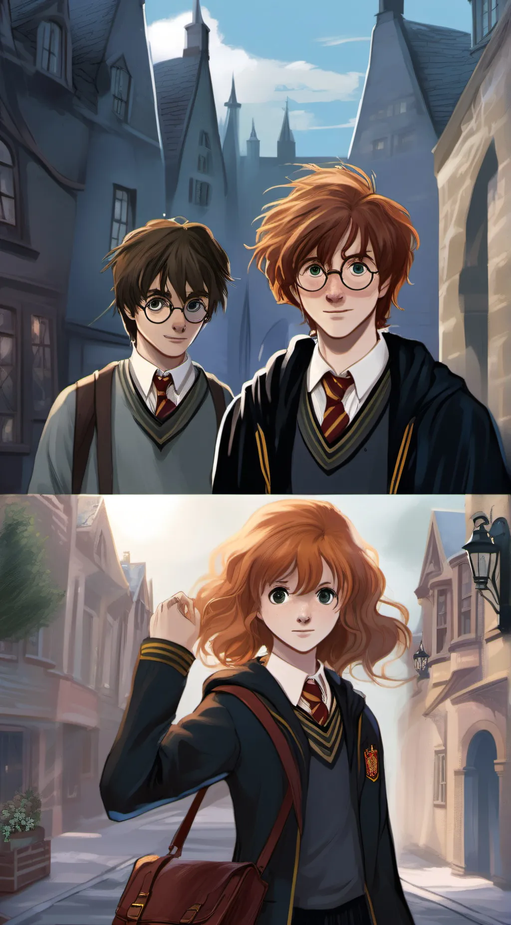 ai character: Hermine  background