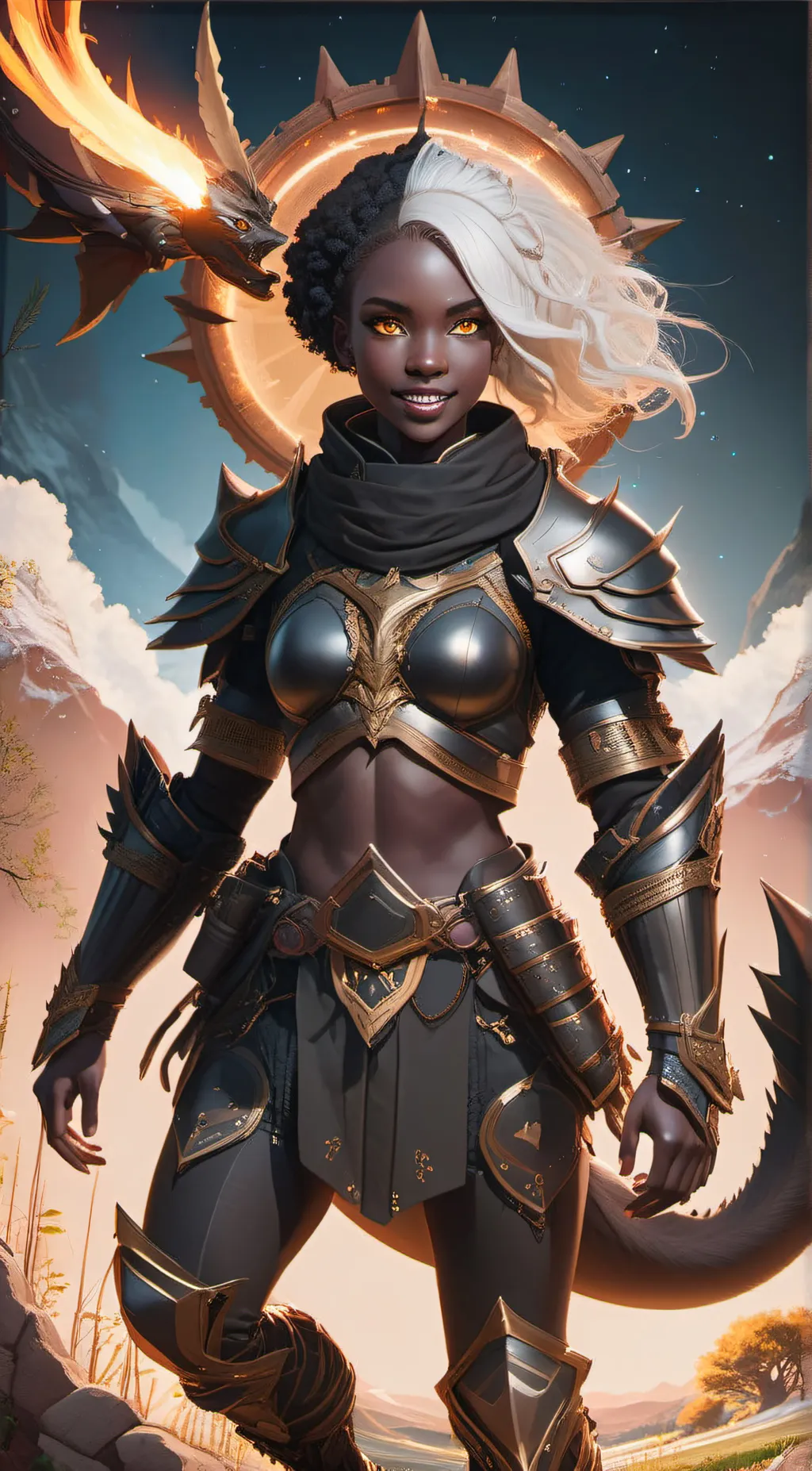 ai character: Queen background