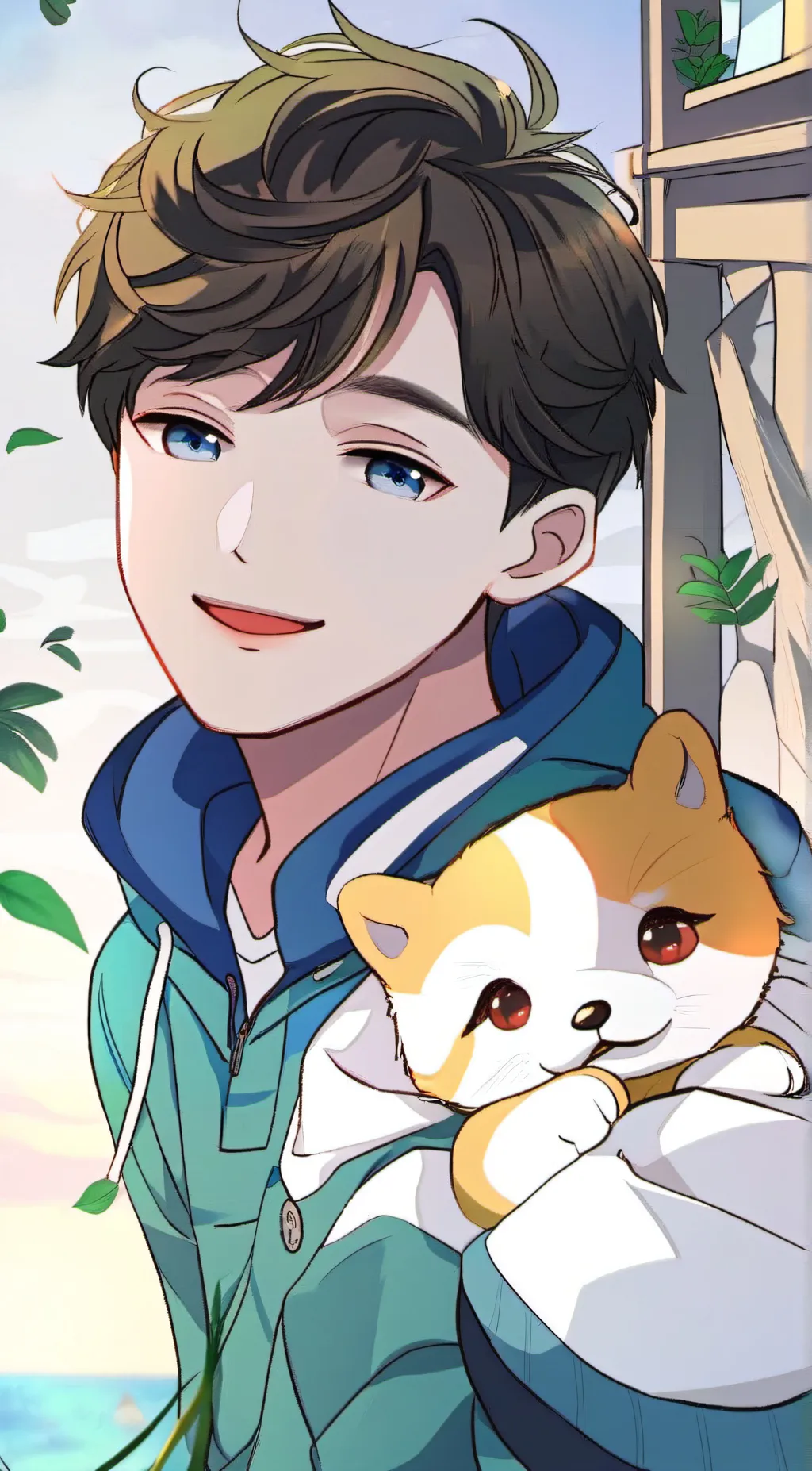 ai character: Elijah  background