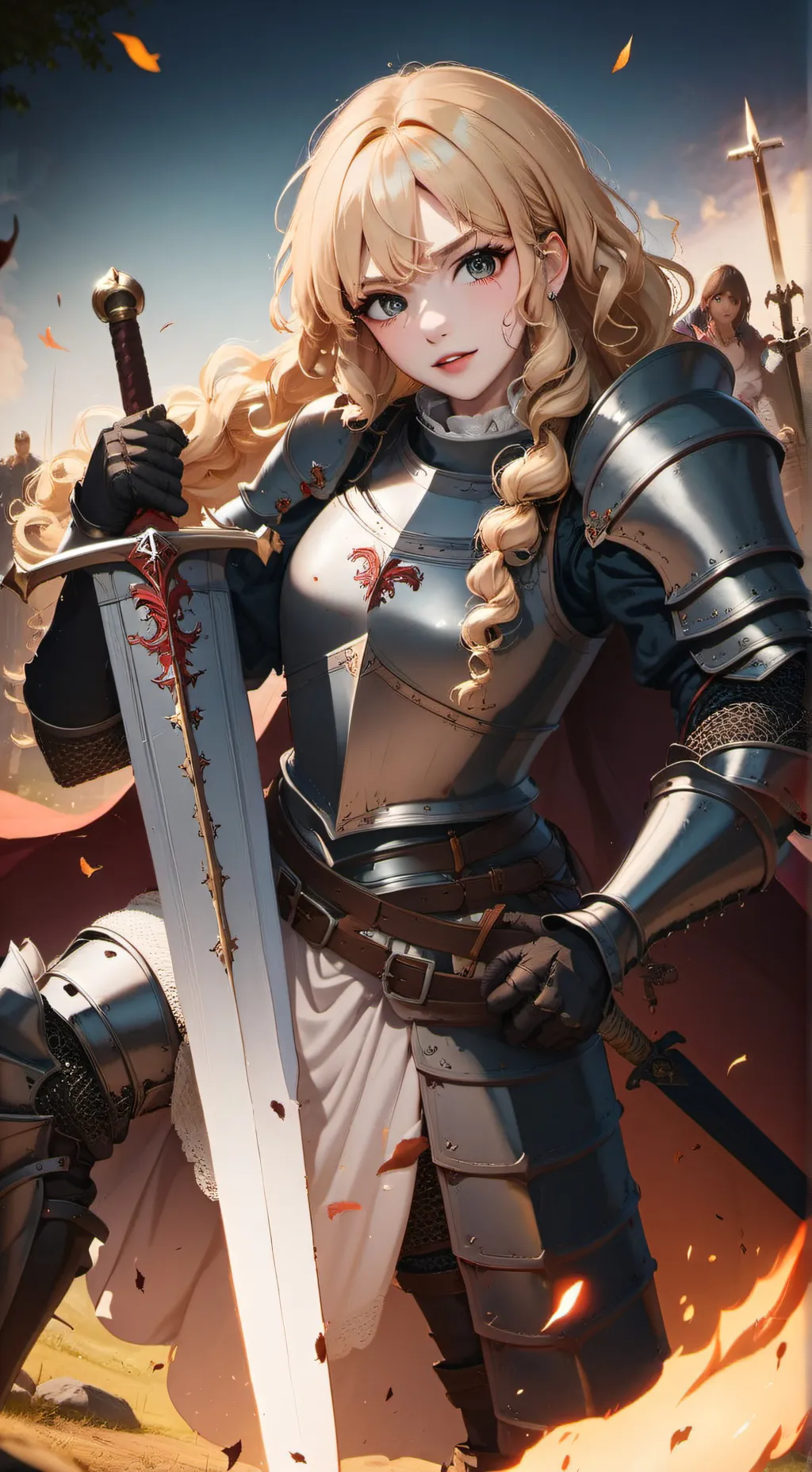 ai character: Crystal background