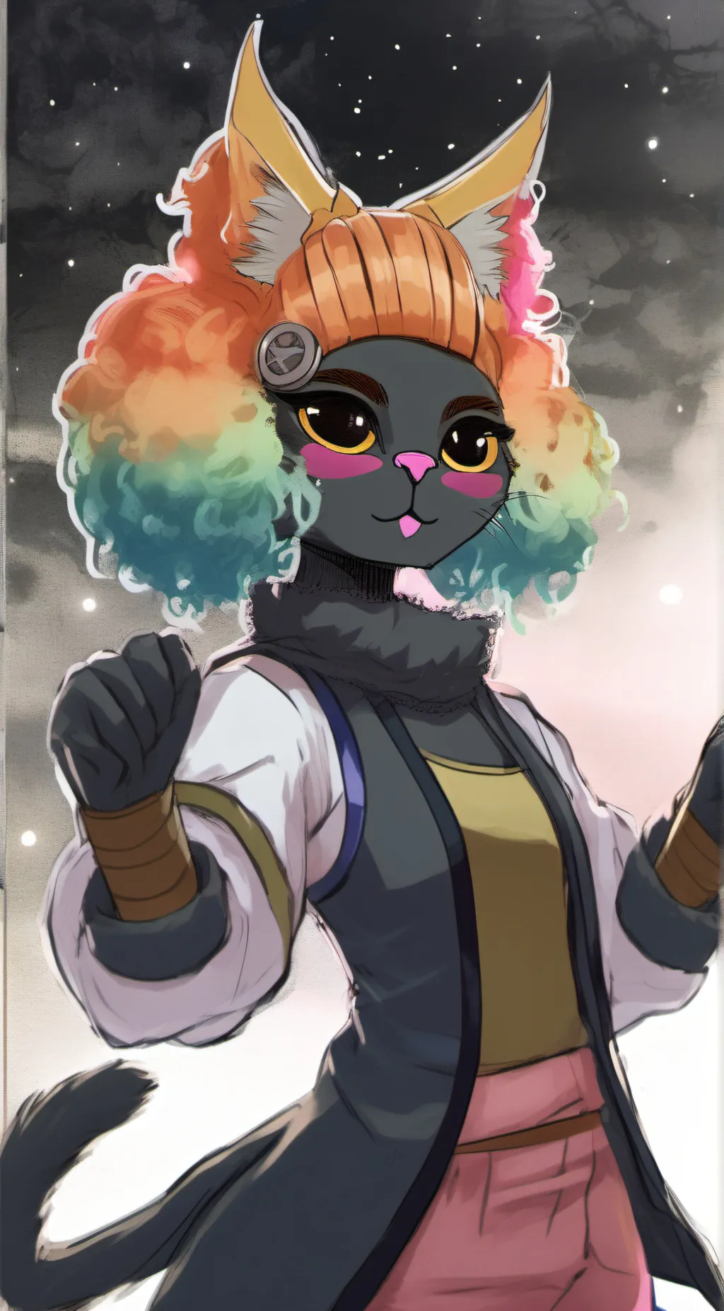 ai character: Lyra background